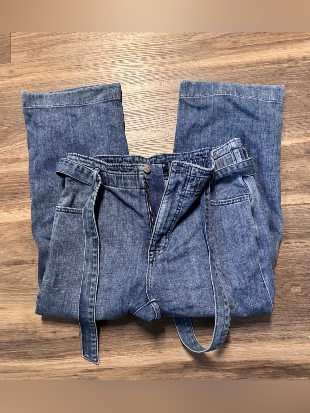 J CREW CROPPED Classic Blue Denim PANTS
